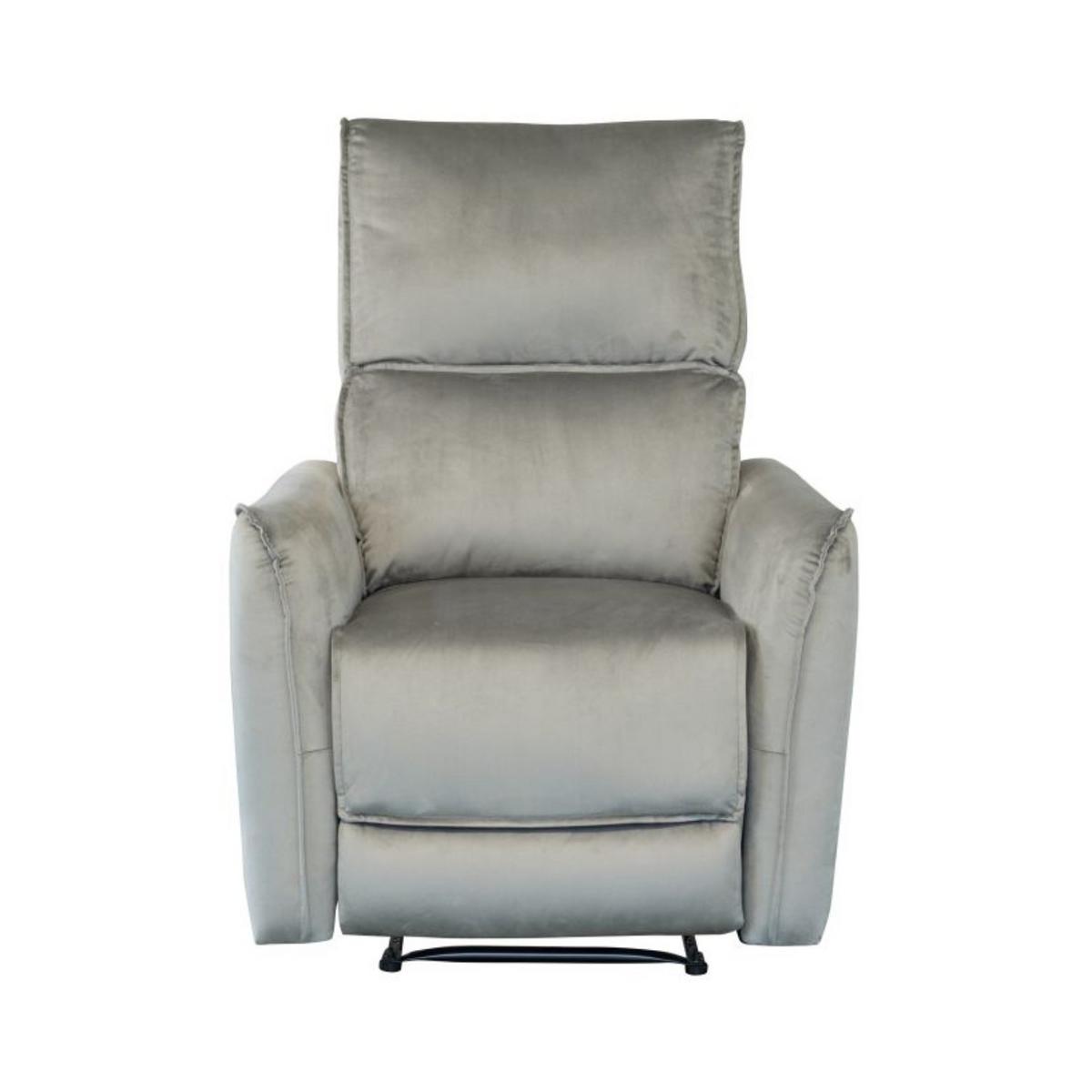 RELAXSESSEL ZYGGI, elektrischer Polstersessel - Grau, Textil (76/105/93cm) - Lookway