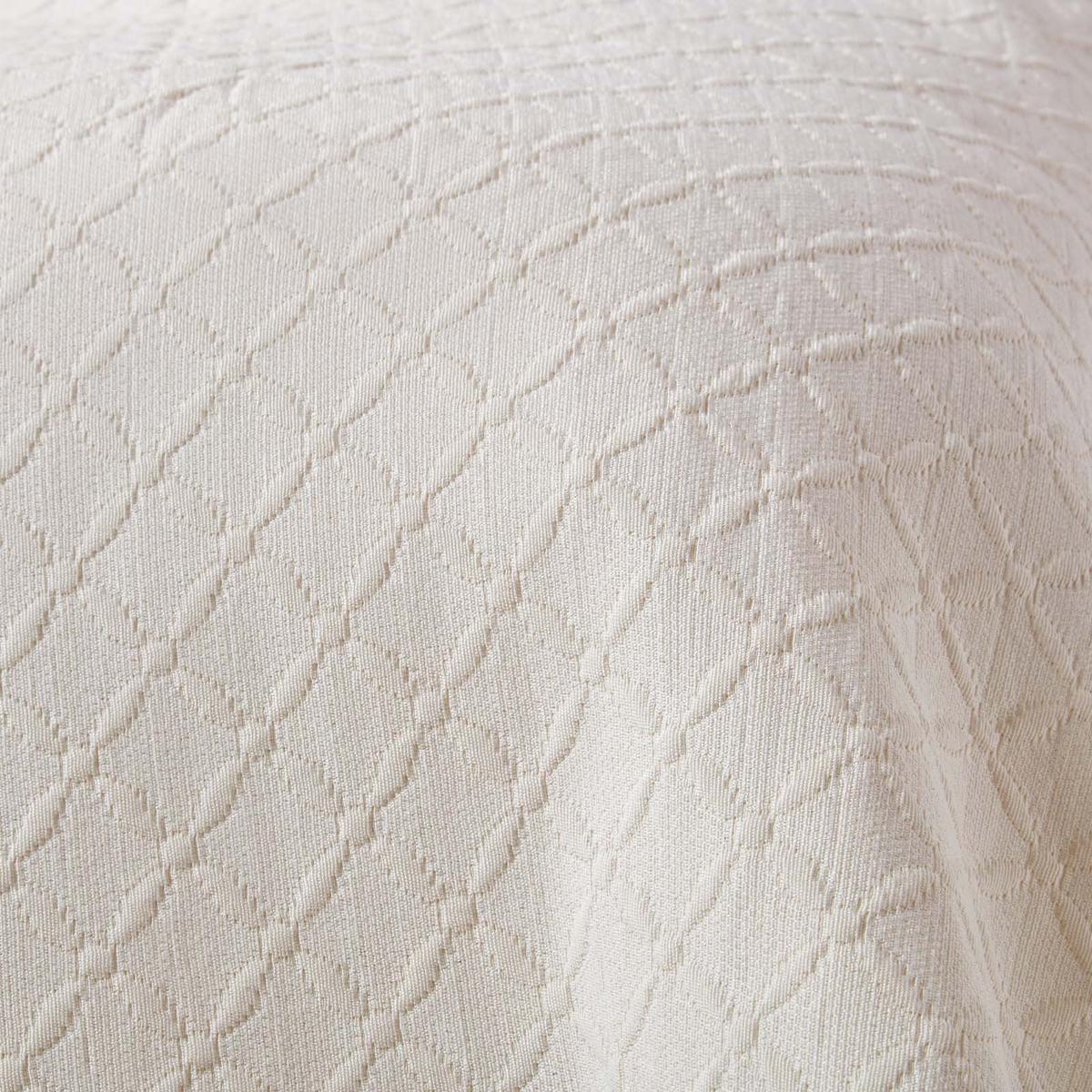 TAGESDECKE Matelassé 180/260 cm, Rautenmuster - Creme, Textil (180/260cm) - Homescapes