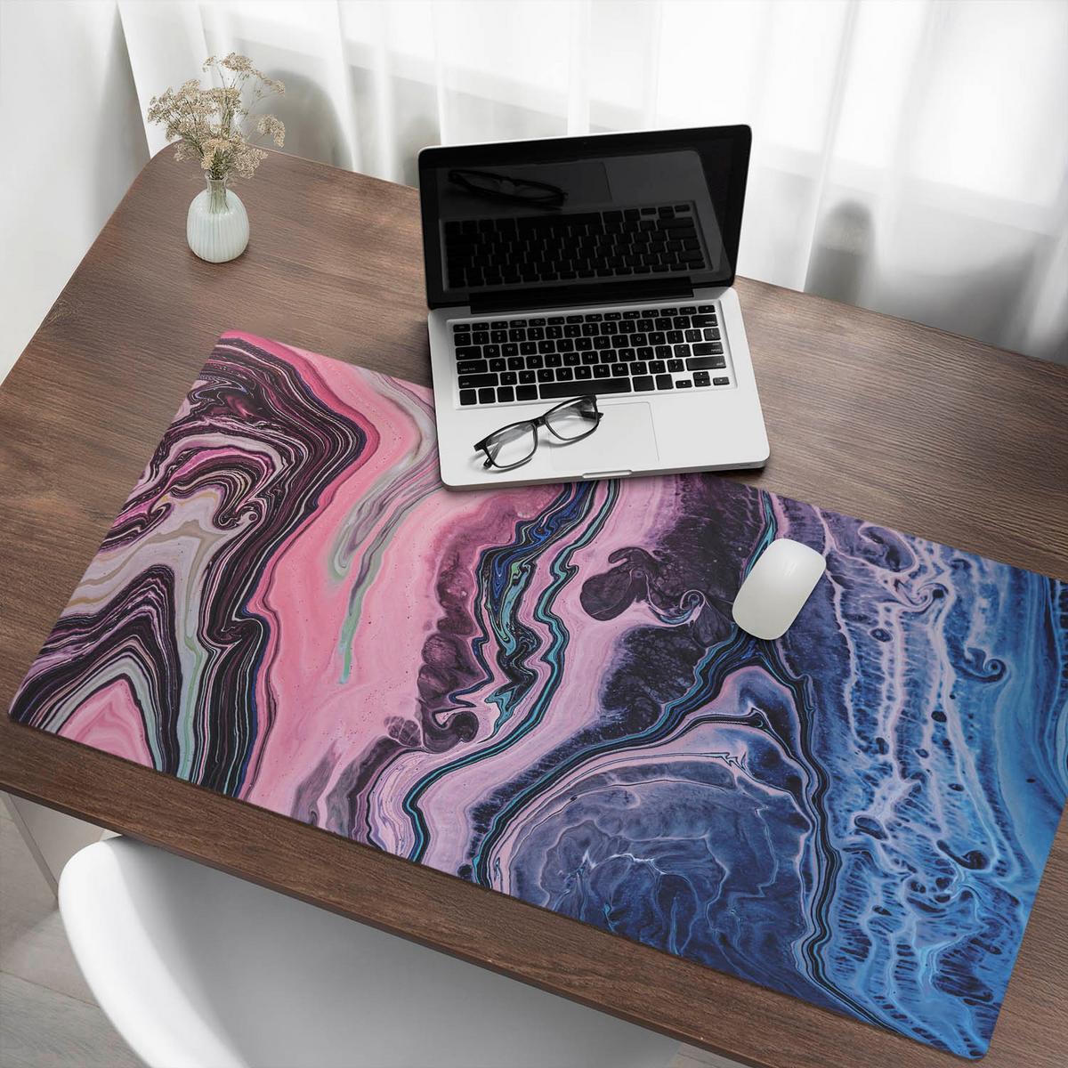 SCHREIBTISCHUNTERLAGE 120x60 cm Rosa - Rosa, Kunststoff (120/60/1.6cm) - Wallfluent