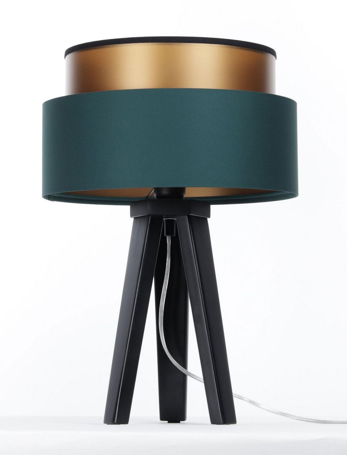 TISCHLAMPE Grün 30/45 cm - Braun, Kunststoff (30/0.7/45cm) - ONZENO