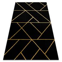 TEPPICH Emerald 160/220 cm - Schwarz, Textil (160/220cm) - rugsX
