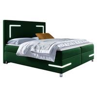 BOXBETT Delos LED - H3 - Grün, Holz (160/200cm) - MIRJAN24
