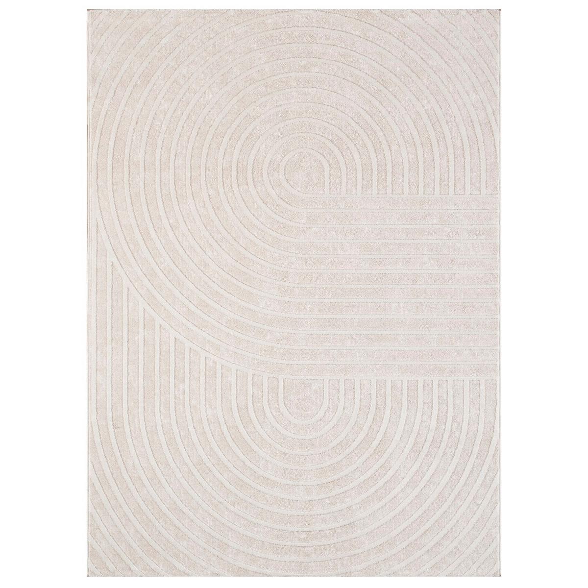 FLACHWEBETEPPICH Boho Creme 160 x 220 cm - Creme, Kunststoff (160/220cm) - TT Home