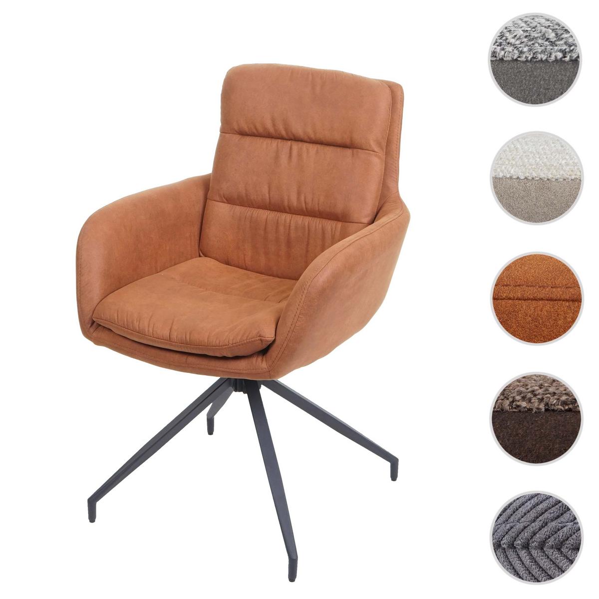 ESSZIMMERSTUHL Braun - Braun, Textil (60/89/54cm) - MCW