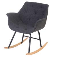 SCHAUKELSTUHL Grau - Grau, Textil (69/76/70cm) - MCW