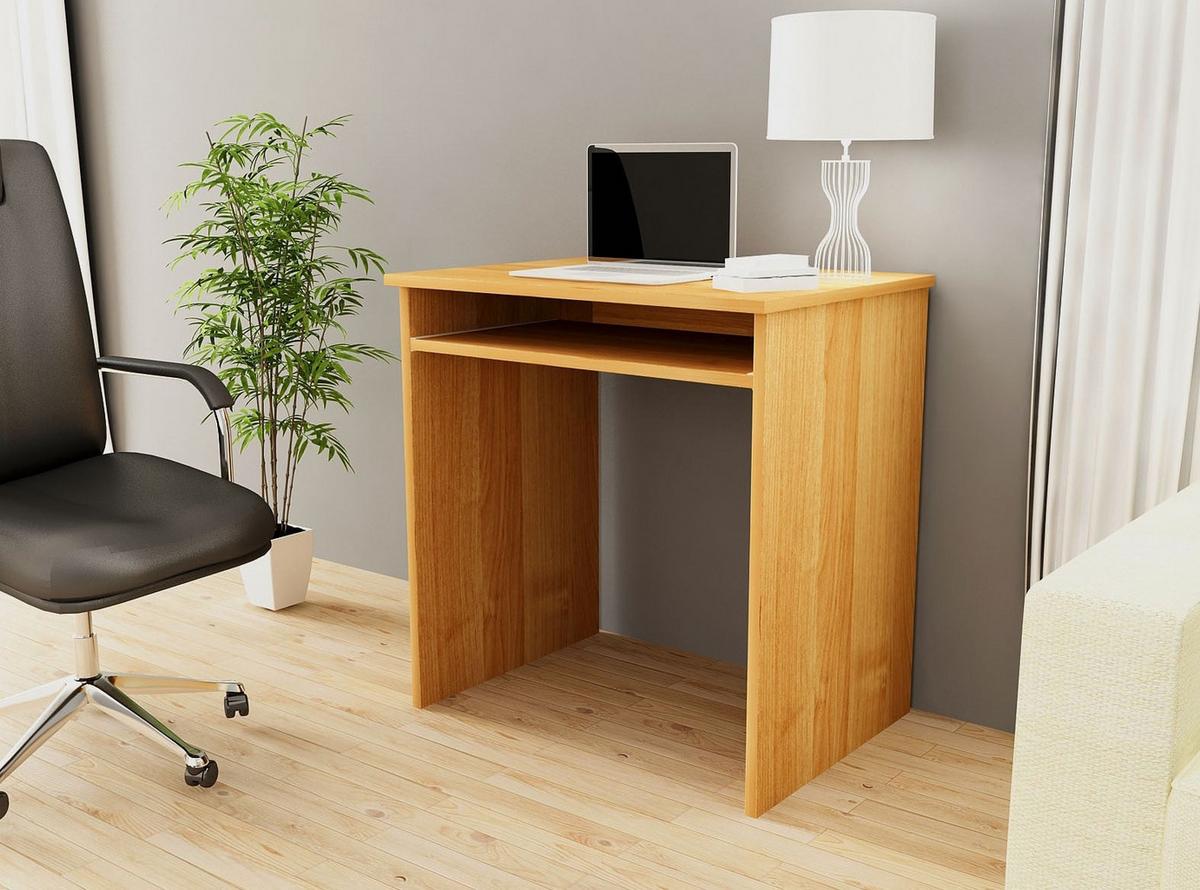 SCHREIBTISCH Erlefarben 74/68/51 - Erlefarben, Holzwerkstoff (130/51/74cm) - RAUMHIRSCH FURNITURE