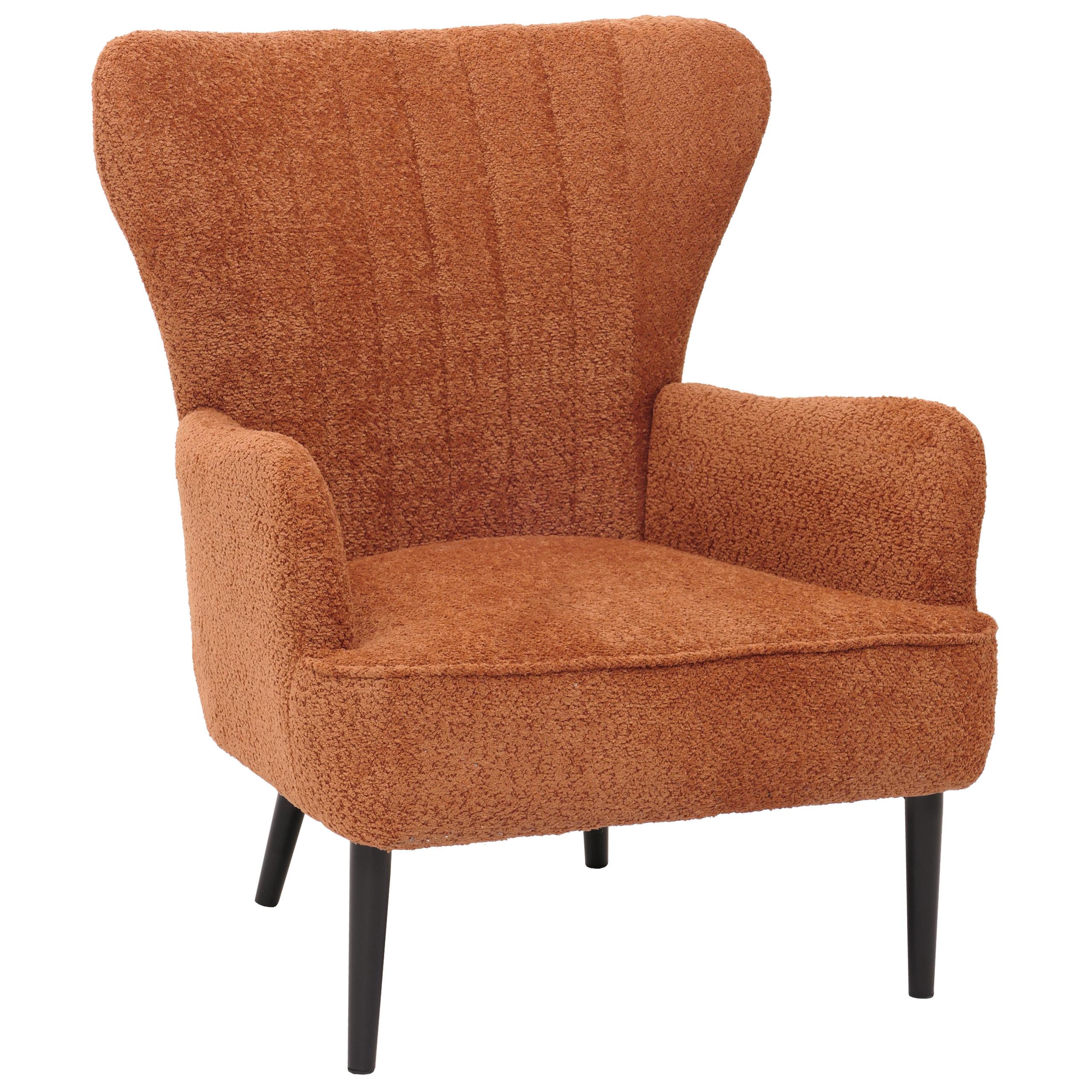 LOUNGE-SESSEL Orange - Orange, Textil (75/80/78cm) - MCW