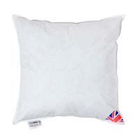 FÜLLKISSEN 55/55 cm – Enten-Daunen - Weiß, Textil (55/55cm) - Homescapes