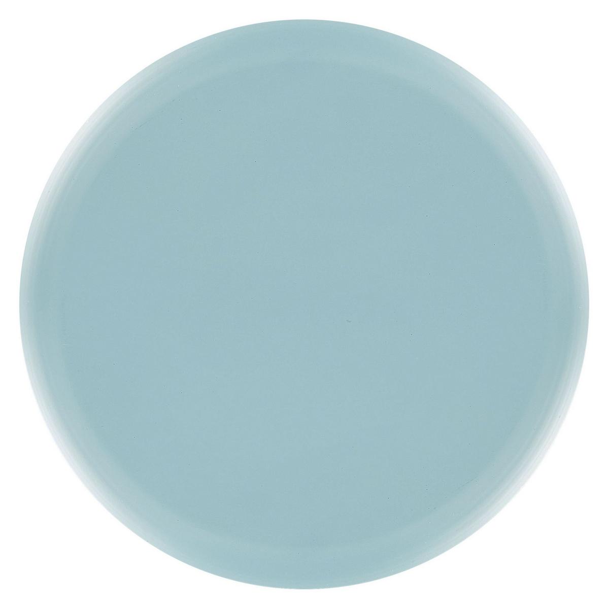 PFLANZENSTÄNDER Metall blau/gold 39 cm Kalandra - Blau/Goldfarben, Metall (39cm) - Beliani