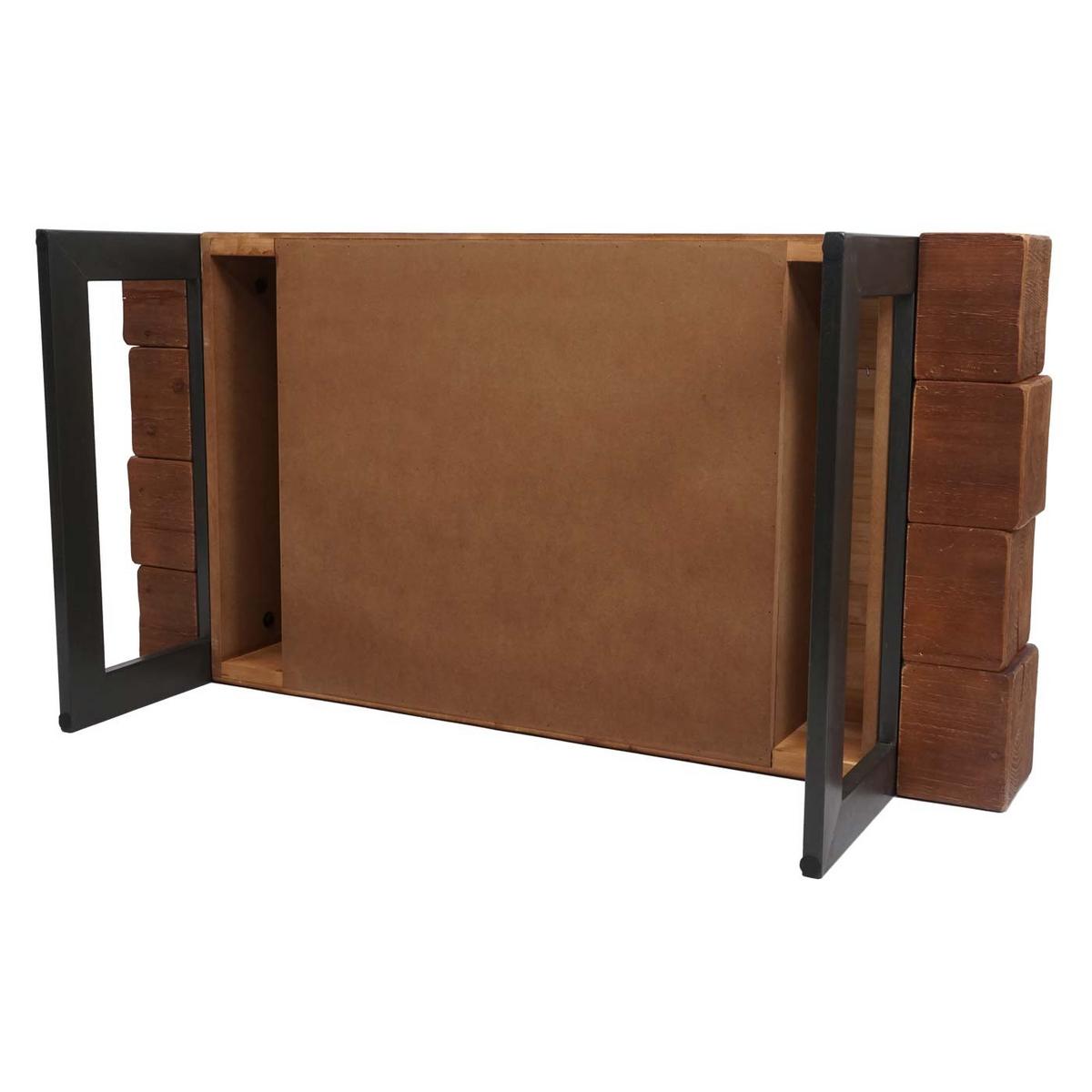 COUCHTISCH A15A rechteck Dunkelbraun - Dunkelbraun, Holz (60/120/40cm) - MCW