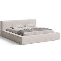 POLSTERBETT Mali 140x200 Beige - Beige, Textil (140/200cm) - Graingold
