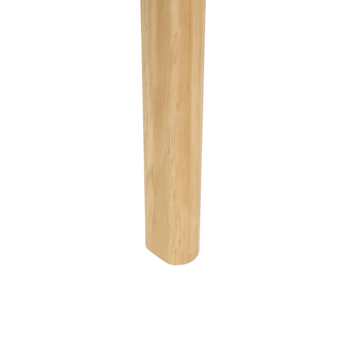 SCHREIBTISCH Hellbraun/Weiß 120/60 cm Theslay - Hellbraun, Holzwerkstoff (60/120/75cm) - Beliani
