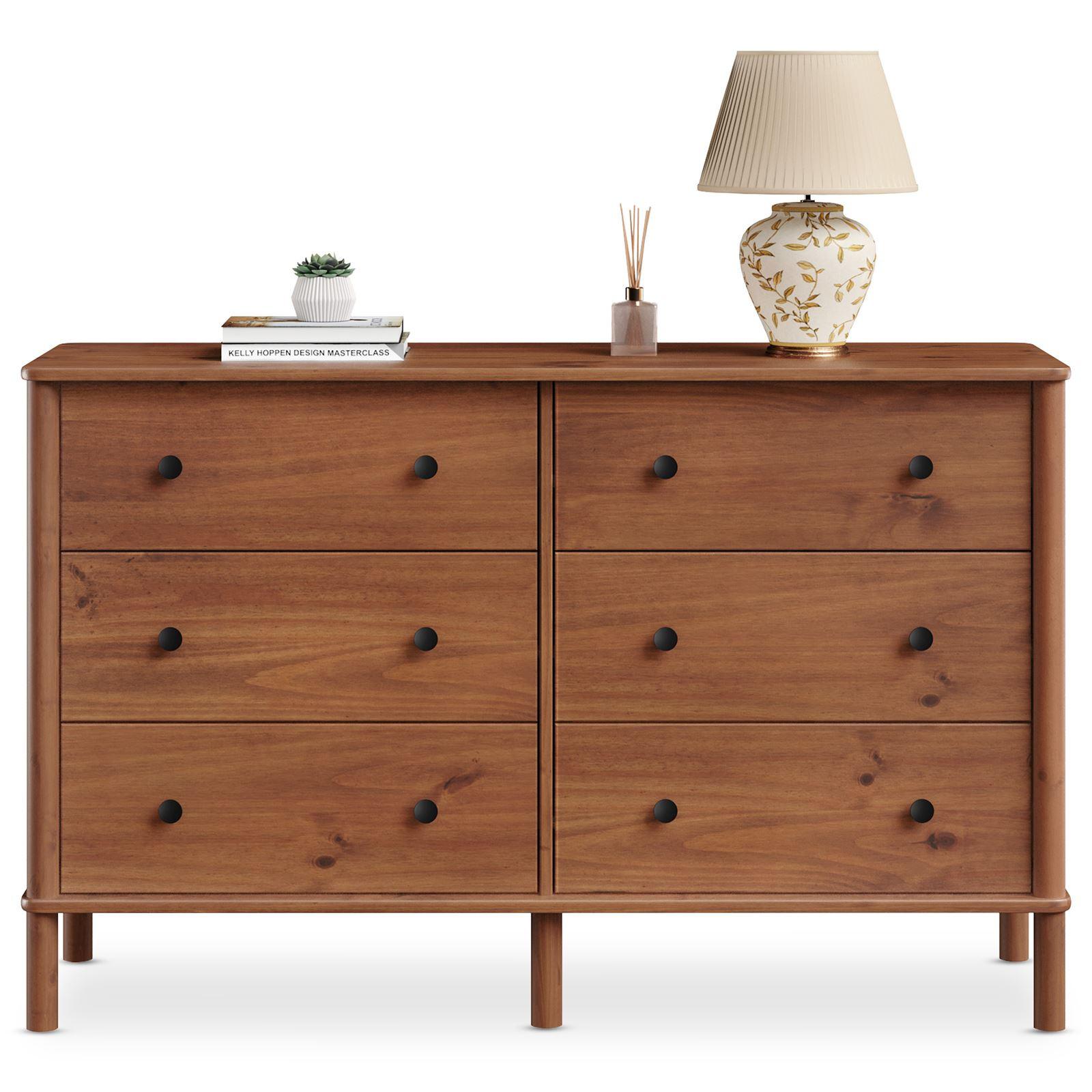 KOMMODE APOANA Kastanie - Kastanienfarben, Holz (132/83/40cm) - IDIMEX