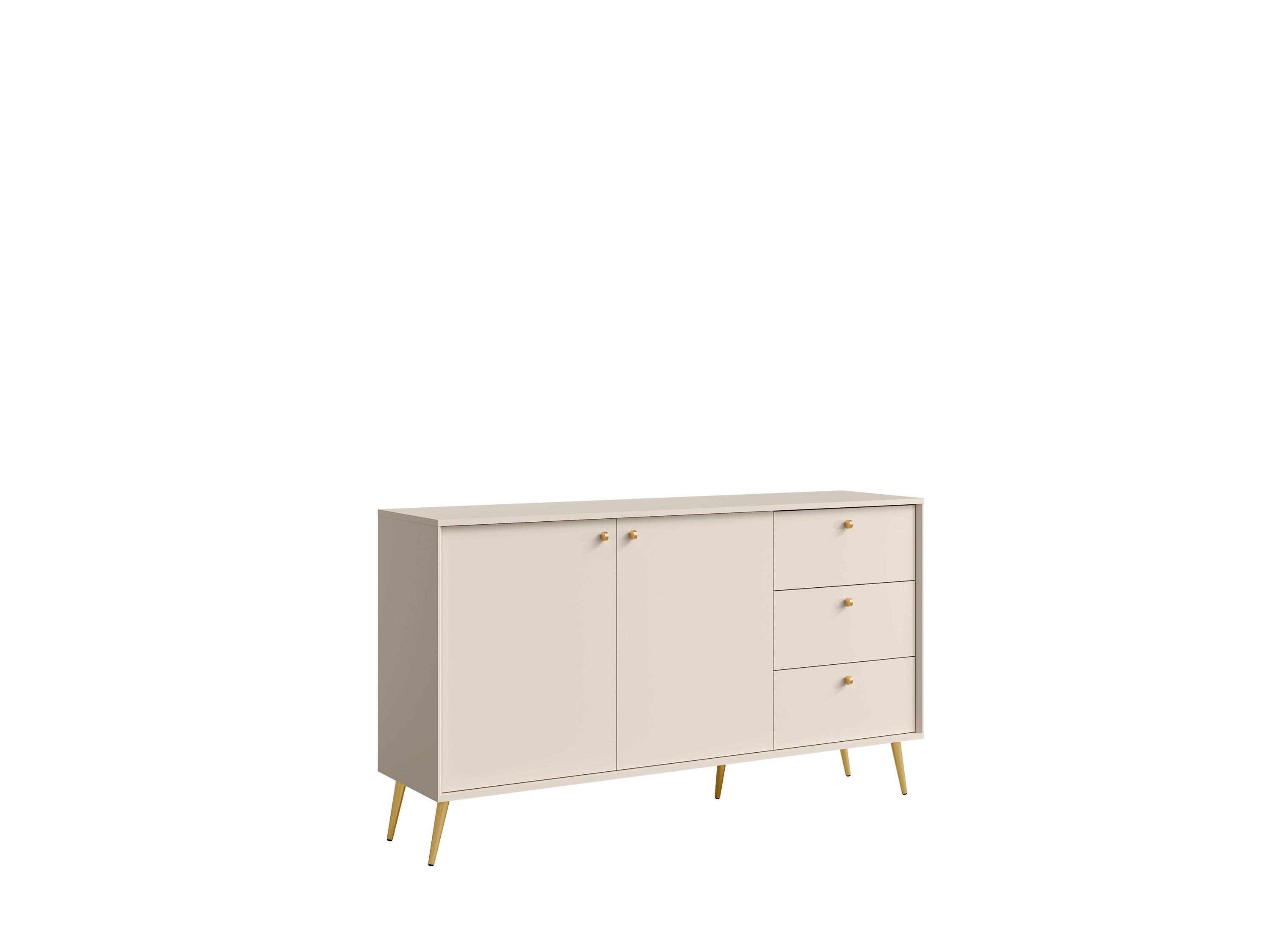 KOMMODE Wüstensand 156/89/41 - Beige, Holzwerkstoff (156/89/41cm) - RAUMHIRSCH FURNITURE