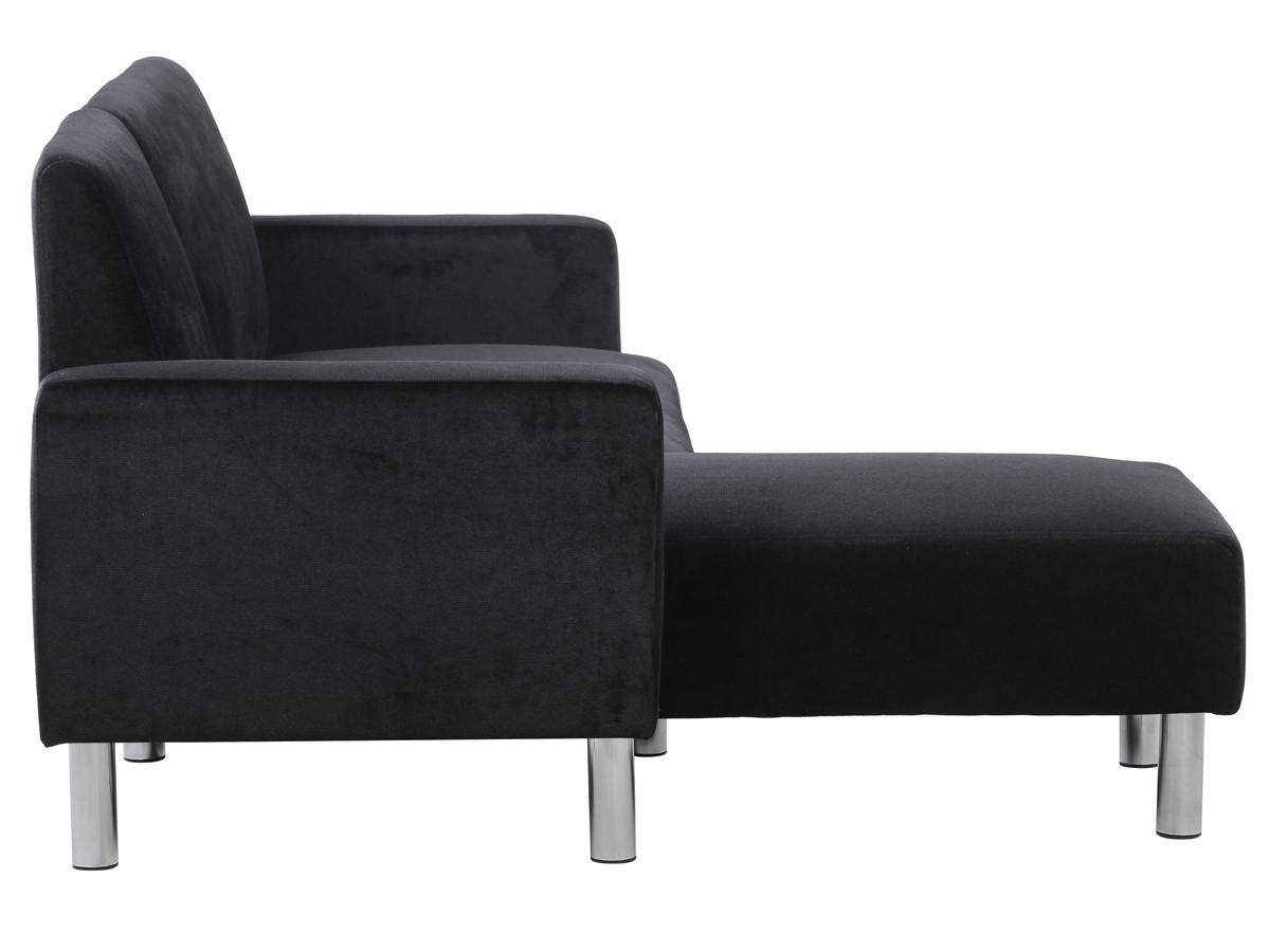 ECKSOFA rio grau anthrazit - Grau, Textil (73/209cm) - Habitat Garten