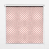 INNENROLLO - Fensterrollo - Rollo - 110x140 cm - Weiße Punkte - Weiß, Kunststoff (110/140/0.5cm) - TULUP