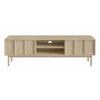 TV-LOWBOARD Neksto Eichenholzoptik 170 cm - Beige, Holz/Holzwerkstoff (170/50/40cm) - Selsey