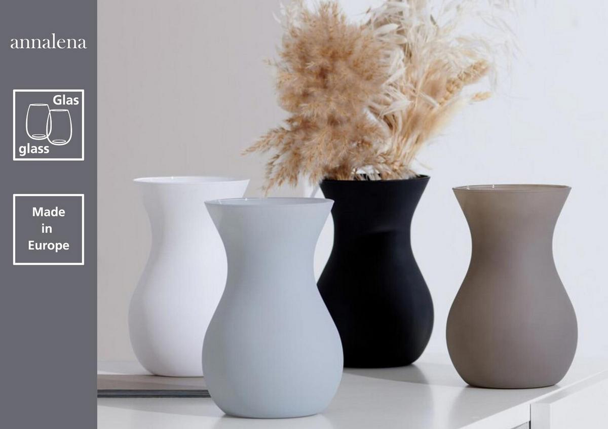 VASEN-SET Annalena Braun 2-tlg. - Braun, Glas (2cm) - Ritzenhoff Breker