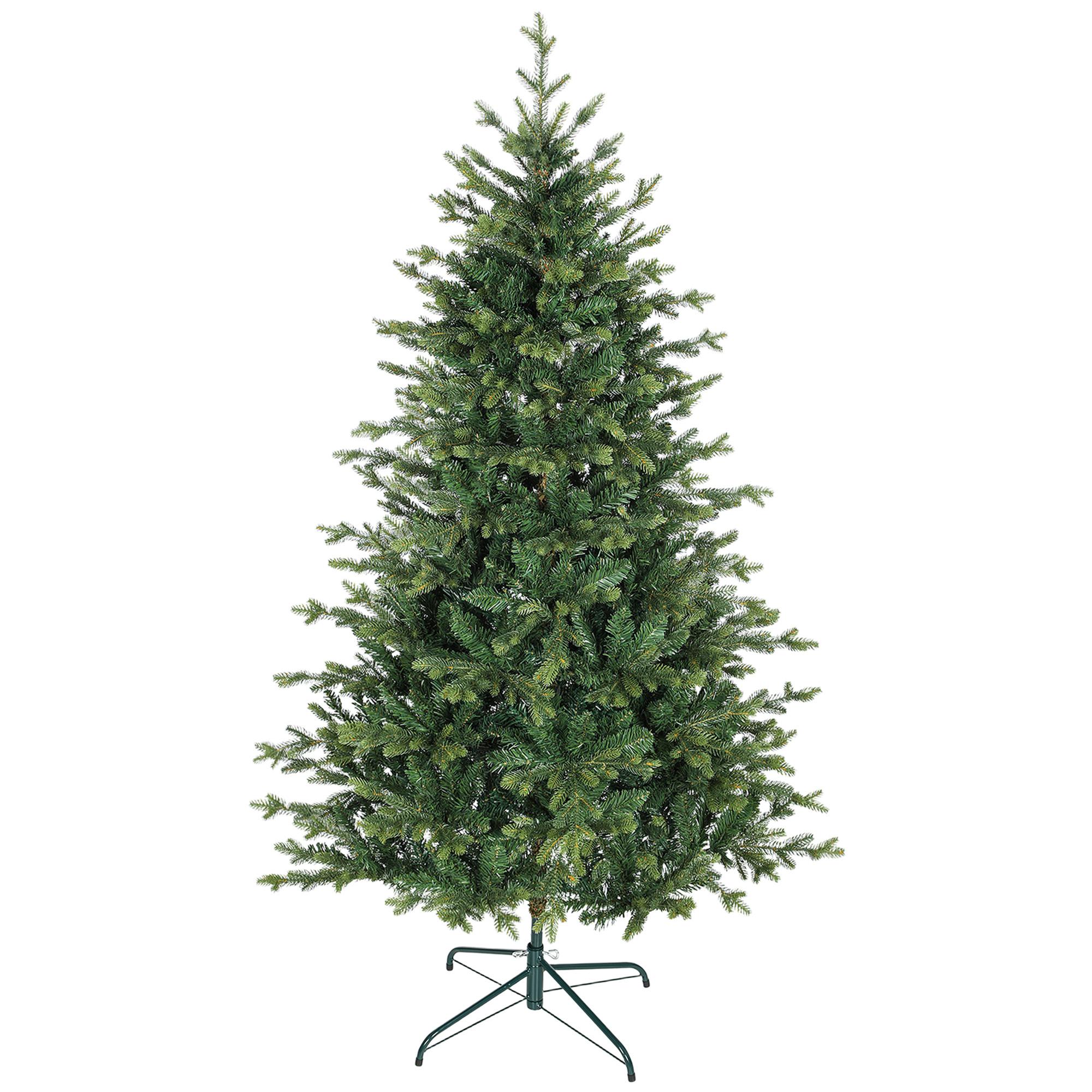 WEIHNACHTSBAUM künstlich 180 cm Christbaum mit dichten Zweigen Grün - Grün, Kunststoff (180cm) - HOMCOM