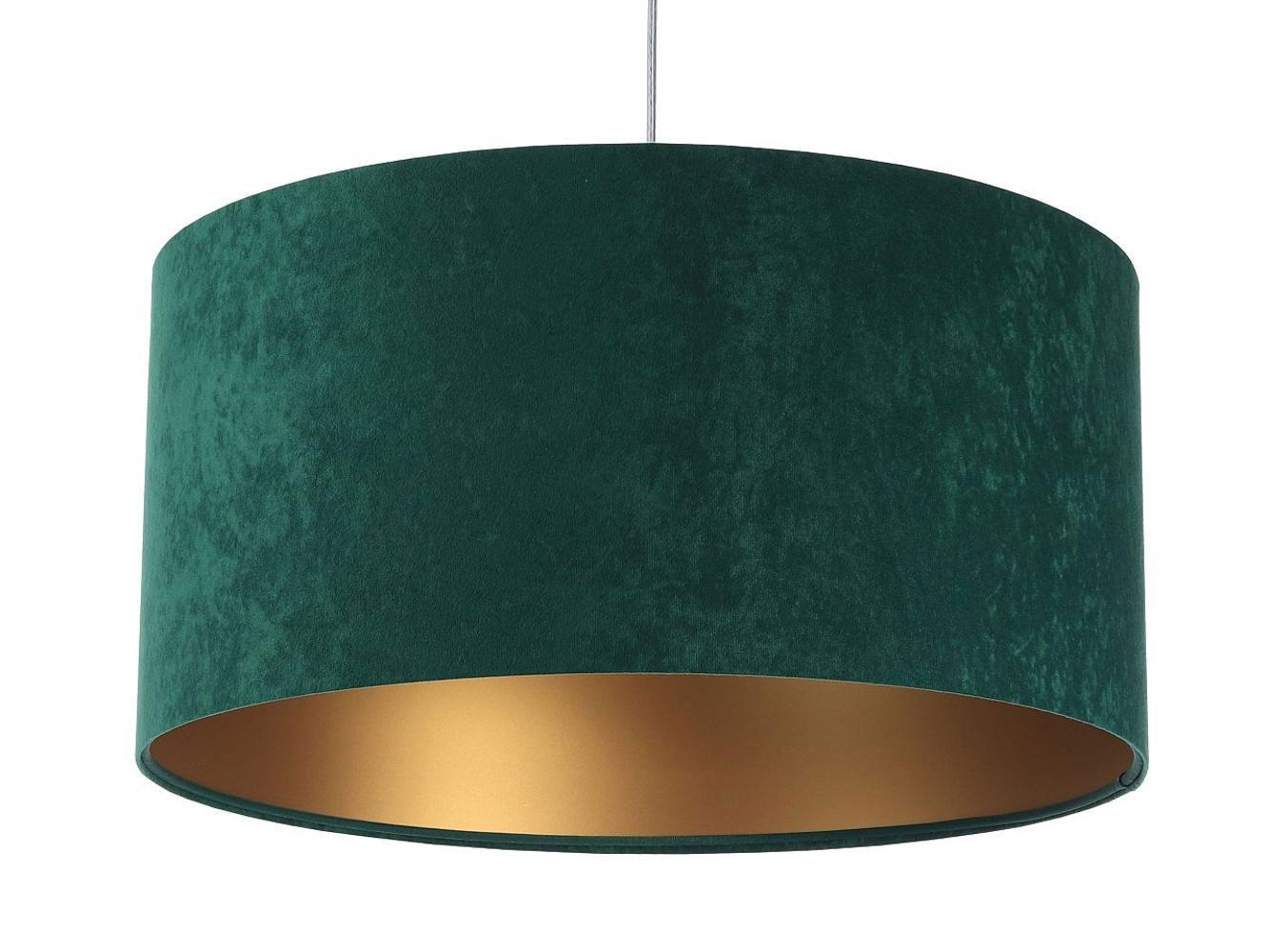 HÄNGELEUCHTE Grün 30/20 cm - Goldfarben/Grün, Kunststoff (30/0.45/20cm) - ONZENO
