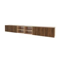 LOWBOARD ZENO-W 3x100x40x40 cm - Artisan / Katania - Eiche Wotan, Holzwerkstoff (300/40/40cm) - ALTDECOR