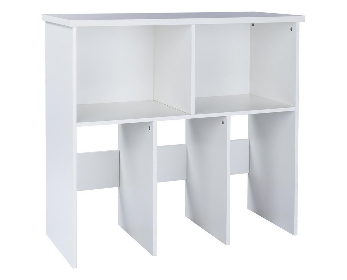 SPIELZEUGREGAL Thilo mit 3 großen Schubkästen - Weiß, Holzwerkstoff (102/92/42cm) - arthur berndt