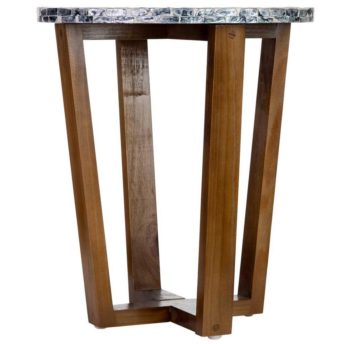 TISCH aus Holz, grau, 36x40cm - Grau, Holz (36/36/40cm) - Wanderlust