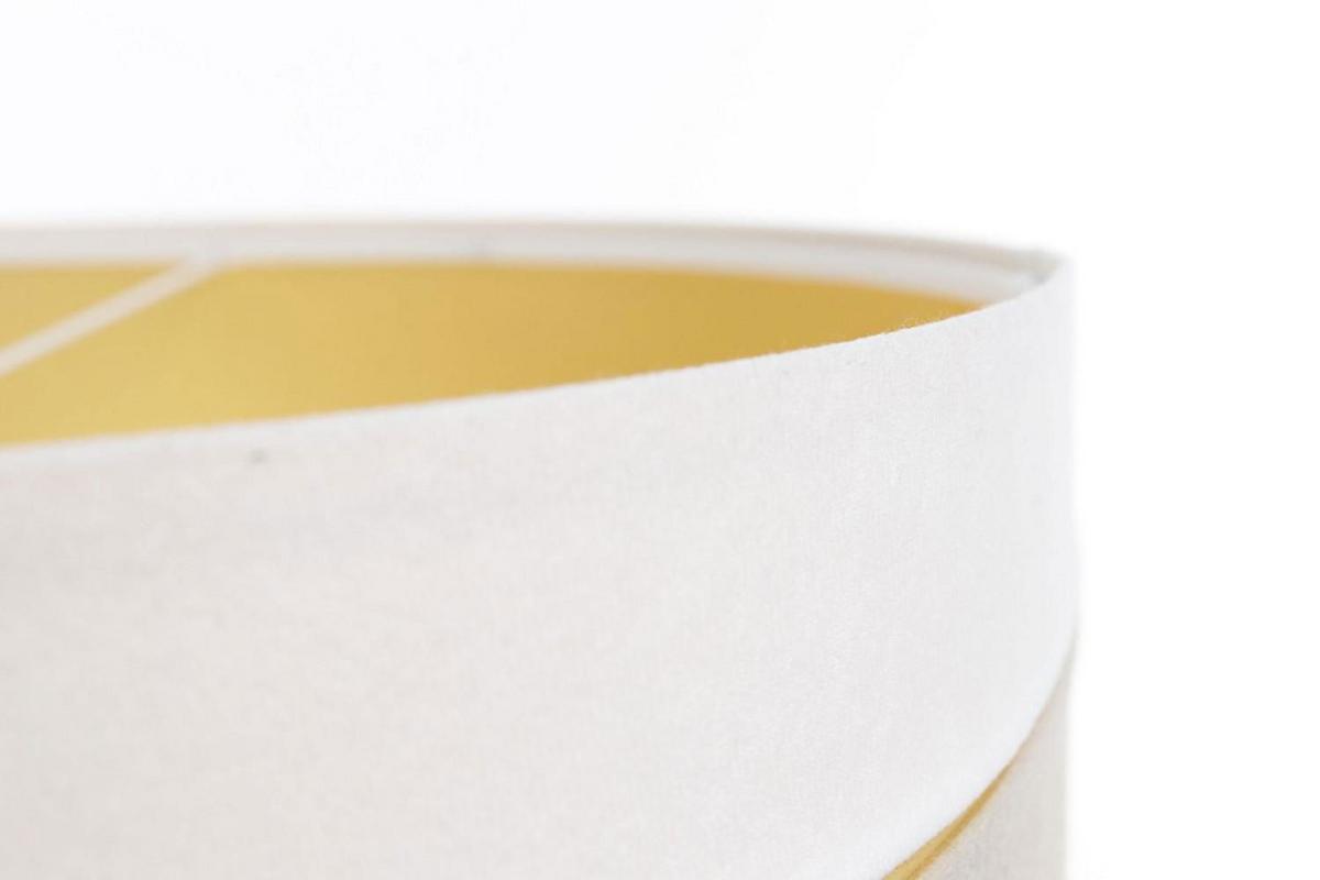 HÄNGELEUCHTE Weiß 60/30 cm - Beige/Weiß, Kunststoff (60/0.4/30cm) - ONZENO