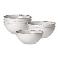 MÜSLISCHALEN Natura Grau ø 16,5 cm 6er Set - Grau, Keramik (16.5cm) - Ritzenhoff Breker
