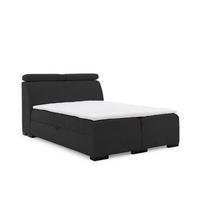 BOXBETT Nestor Dress Me Set.1 - Schwarz, Holzwerkstoff/Textil (120/200cm) - Fun Möbel