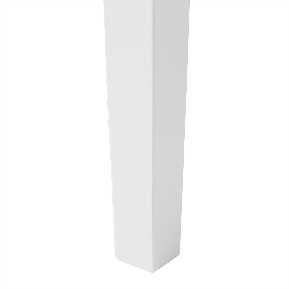 ESSTISCH 120/75/74 cm Weiß, Hellbraun Rechteckig Houston - Weiß, Holz (120/75/74cm) - Beliani