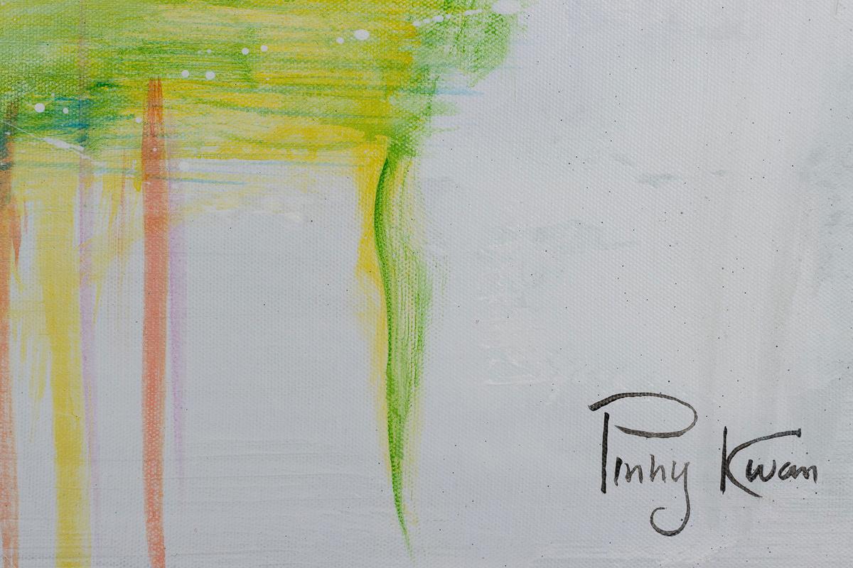 ACRYLBILD HANDGEMALT 120/60 cm - Grau, Holz/Textil (120/60cm) - KUNSTLOFT