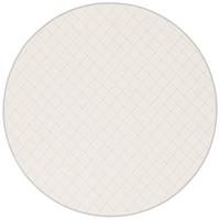 IN & OUTDOOR TEPPICH OSLO TREND RUND - Hellgrau, Textil (100/100cm) - Snapstyle