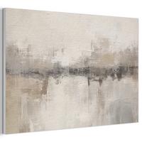 AKUSTIKBILD Moderne Kunst - Abstrakt - Beige Akustikpaneele 90x60 cm - Beige, Kunststoff (90/60/0.9cm) - MuchoWow