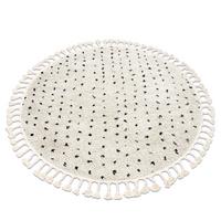 TEPPICH Berber 120 cm - Creme, Textil (120/120cm) - rugsX