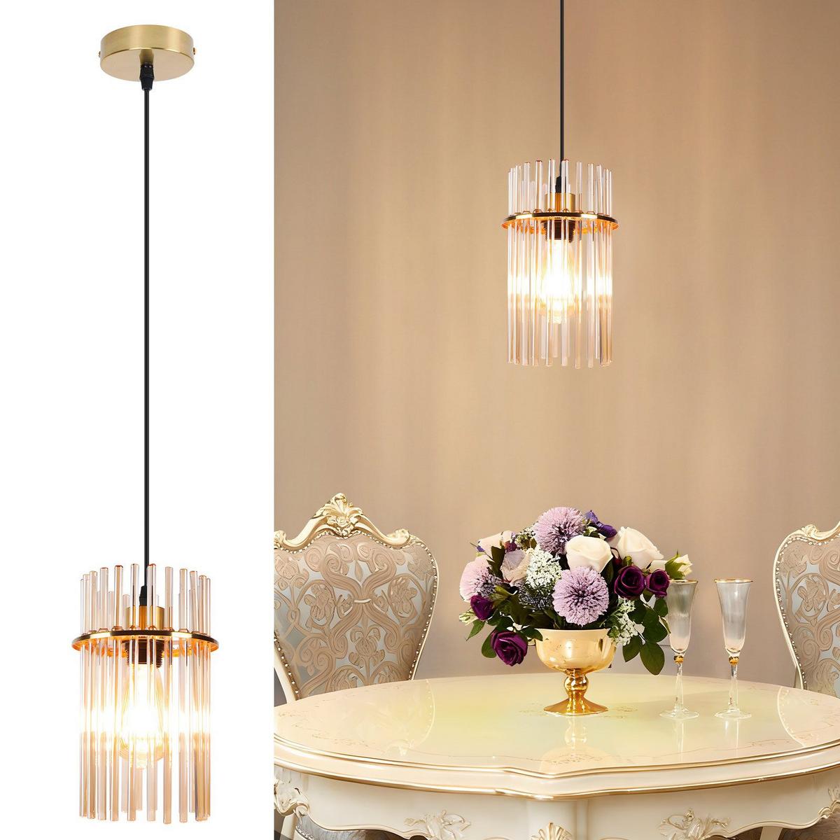 PENDELLEUCHTE ARNSBERG Ⅲ 16/10/150 cm - Goldfarben, Metall (16/10/150cm) - Nettlife