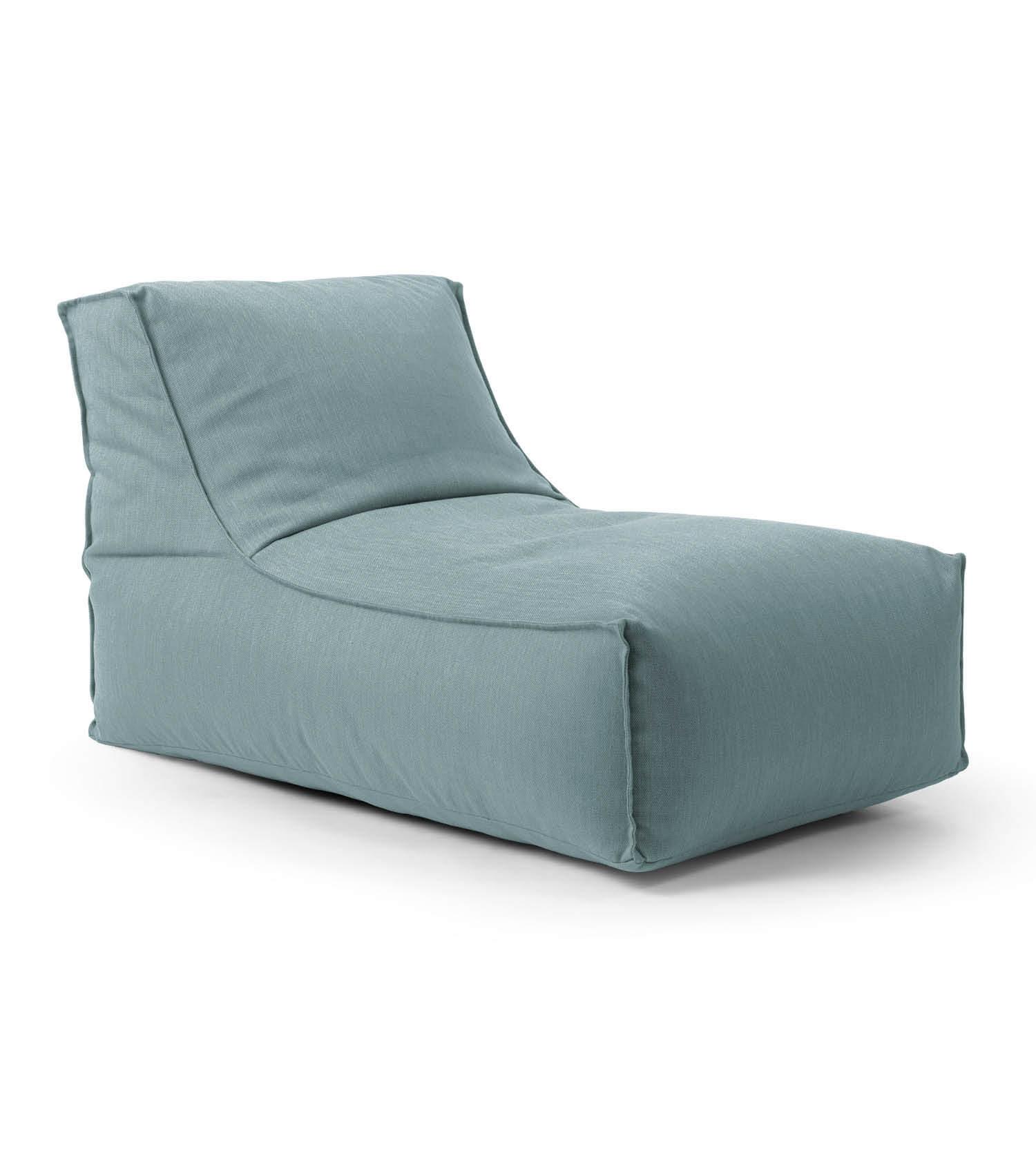 OUTDOOR SITZSACK Der Sundowner - Blau, Textil (60/65/95cm) - Mokebo
