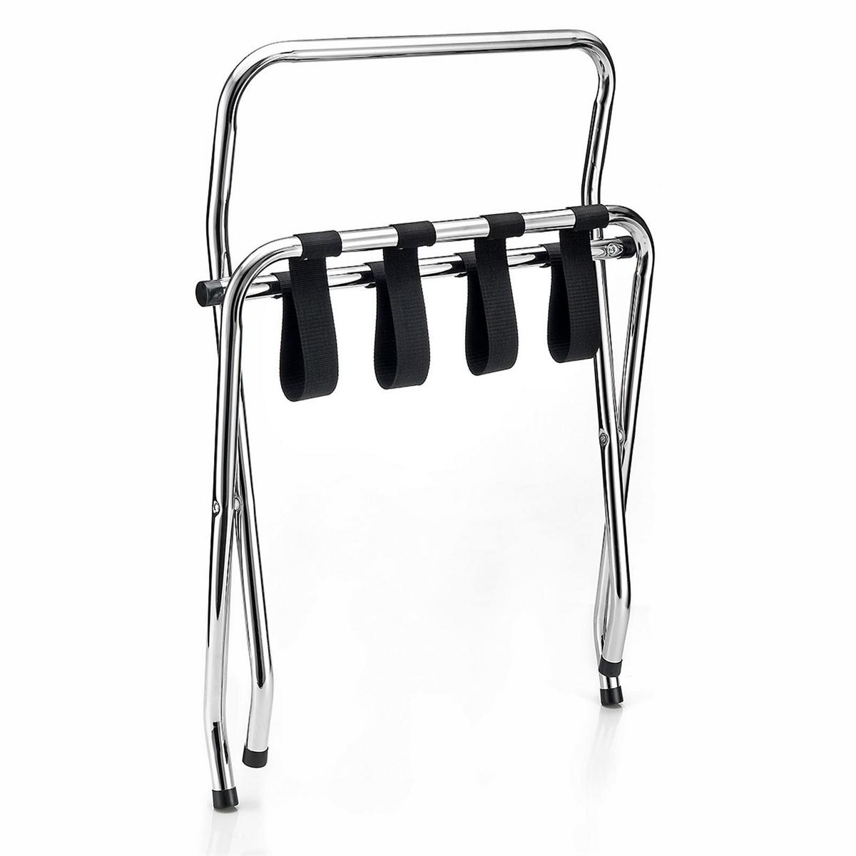 KOFFERSTÄNDER SUITE chrom - Chromfarben, Metall (62/70/49cm) - CARO-Möbel