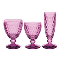 WEIN- & SEKTGLÄSER Boston Coloured Berry 12er Set - Pink, Glas - Villeroy & Boch