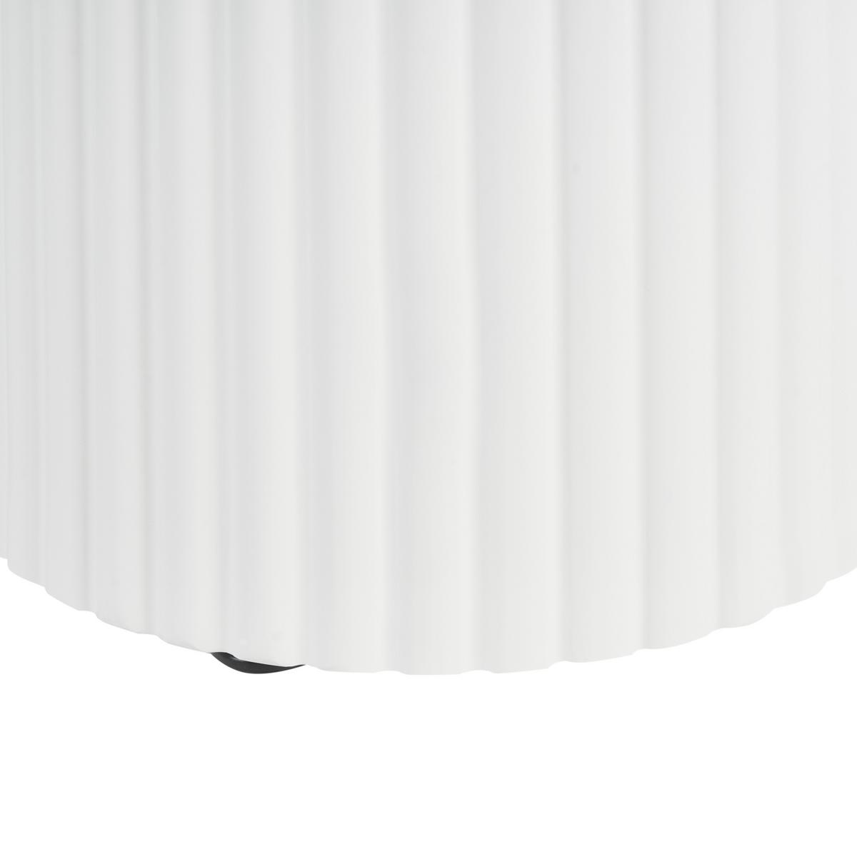 ESSTISCH Hellbraun/Weiß 180/90 cm Sheridan - Hellbraun, Holzwerkstoff (180/90/76cm) - Beliani