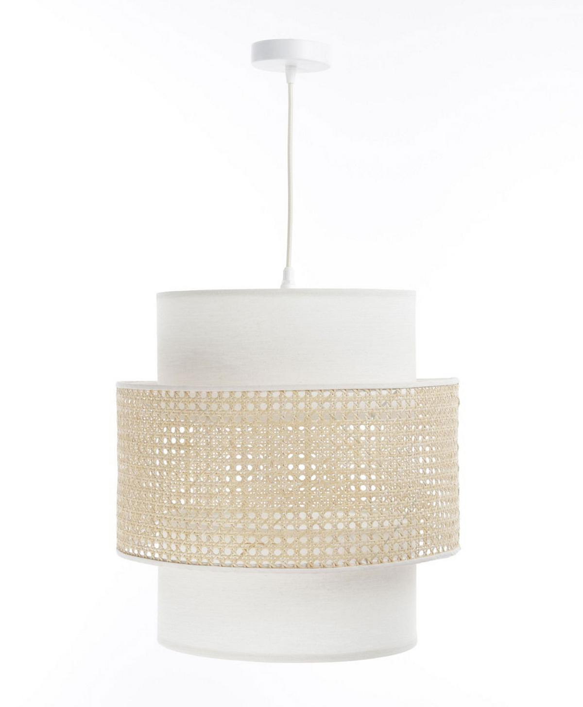 HÄNGELEUCHTE Weiß 40/44 cm - Weiß, Kunststoff (40/1.2/44cm) - ONZENO