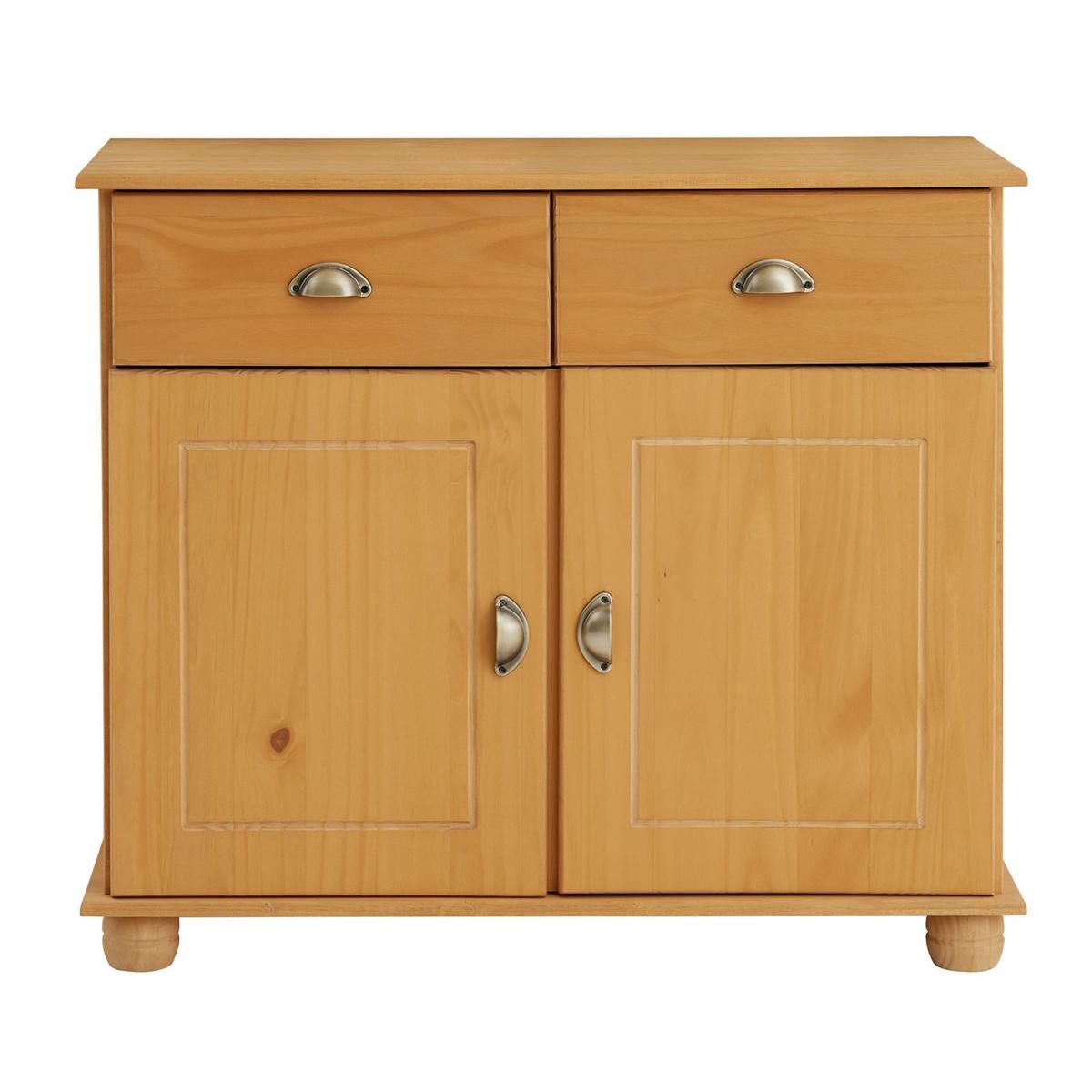 KOMMODE COLMAR - Kieferfarben, Holz (91/79/39cm) - IDIMEX
