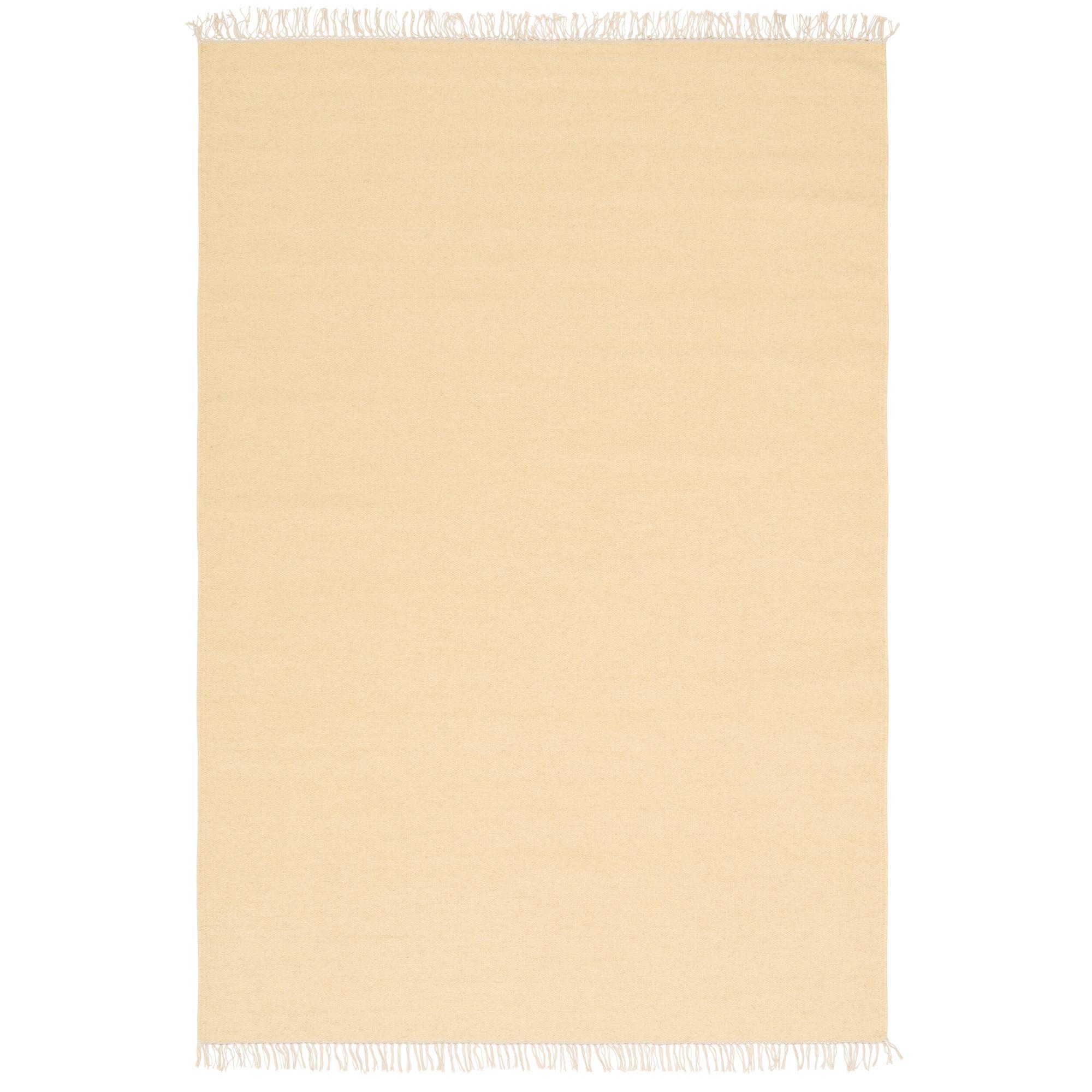 WOLLE NATUR TEPPICH KELIM MILA - Creme, Textil (70/300cm) - Pergamon