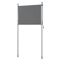 KLEMMMARKISE Cimarra - Dunkelgrau, Textil/Metall (150/270cm) - pro.tec