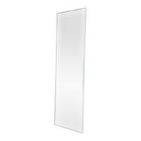 TÜRSPIEGEL Lesina - Weiß, Metall (37/120/2cm) - [en.casa]