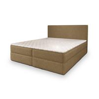 BOXBETT PELLIO 180x200 cm mit Matratze und Topper - Orange - Orange, Holz (180/200cm) - MASSENO