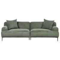 3-SITZER-SOFA Stoff Grün Matila - Grün, Textil (233/70/94cm) - Beliani