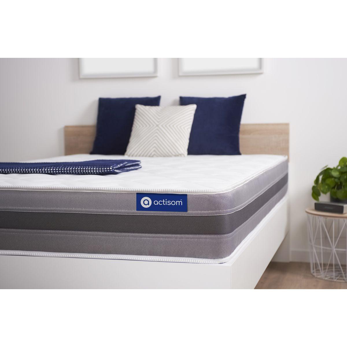 MATRATZE Actilatex relax Latex und Memory-Schaum 80 x 200 cm h2 - Weiß, Textil (80/200cm) - ACTISOM