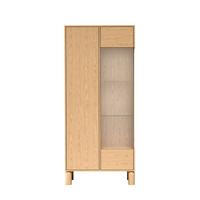 VITRINE SABBIA 197/89 cm in Eichefarben - Braun, Holzwerkstoff (89/197/40.6cm) - MASSENO