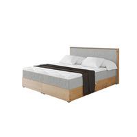 BOXBETT LOLLI9 - 200x200 - H4 Grau - Grau, Holzwerkstoff (200/200cm) - ALTDECOR
